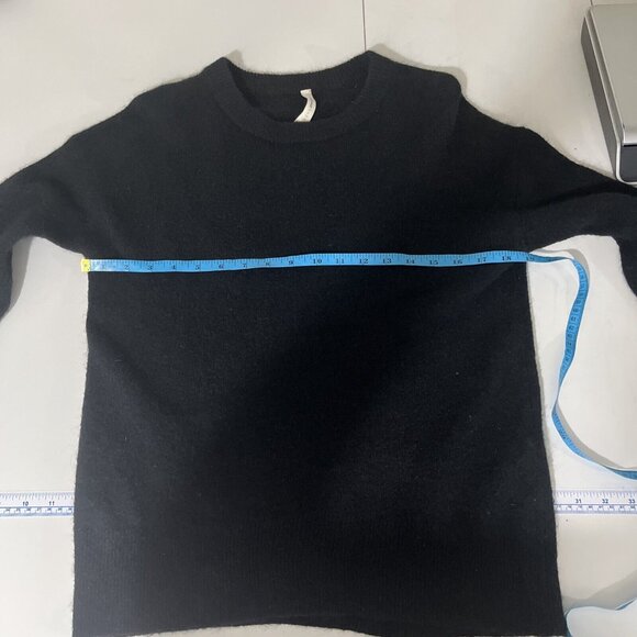 Aritzia The Group Babaton Black Alpaca-Blend Black Sweater Womens Size XXS - Picture 9 of 10